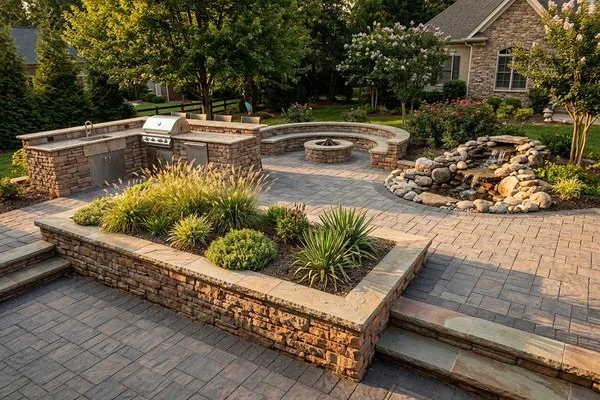 Complete backyard transformation