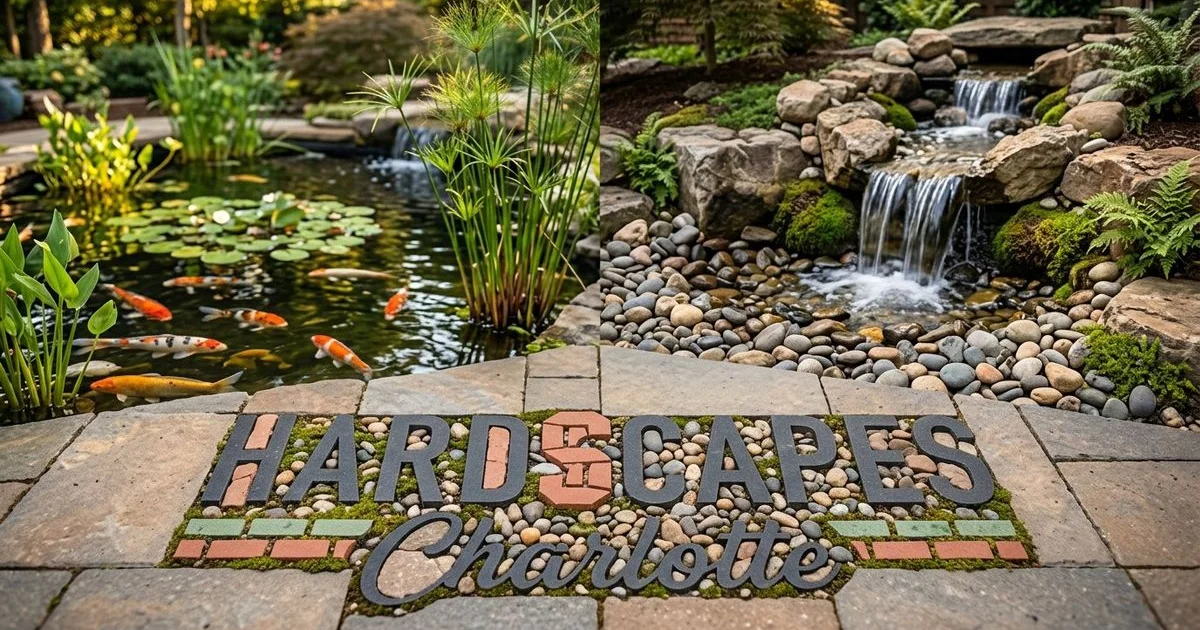 Koi pond versus pondless waterfall comparison