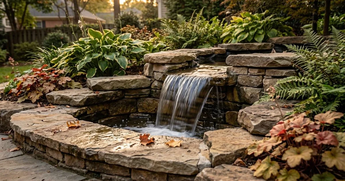 Water feature seasonal maintenance guide